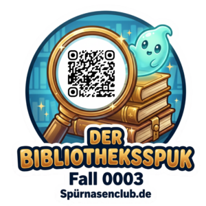 Sticker zum Fall Der Bibliotheksspuk
