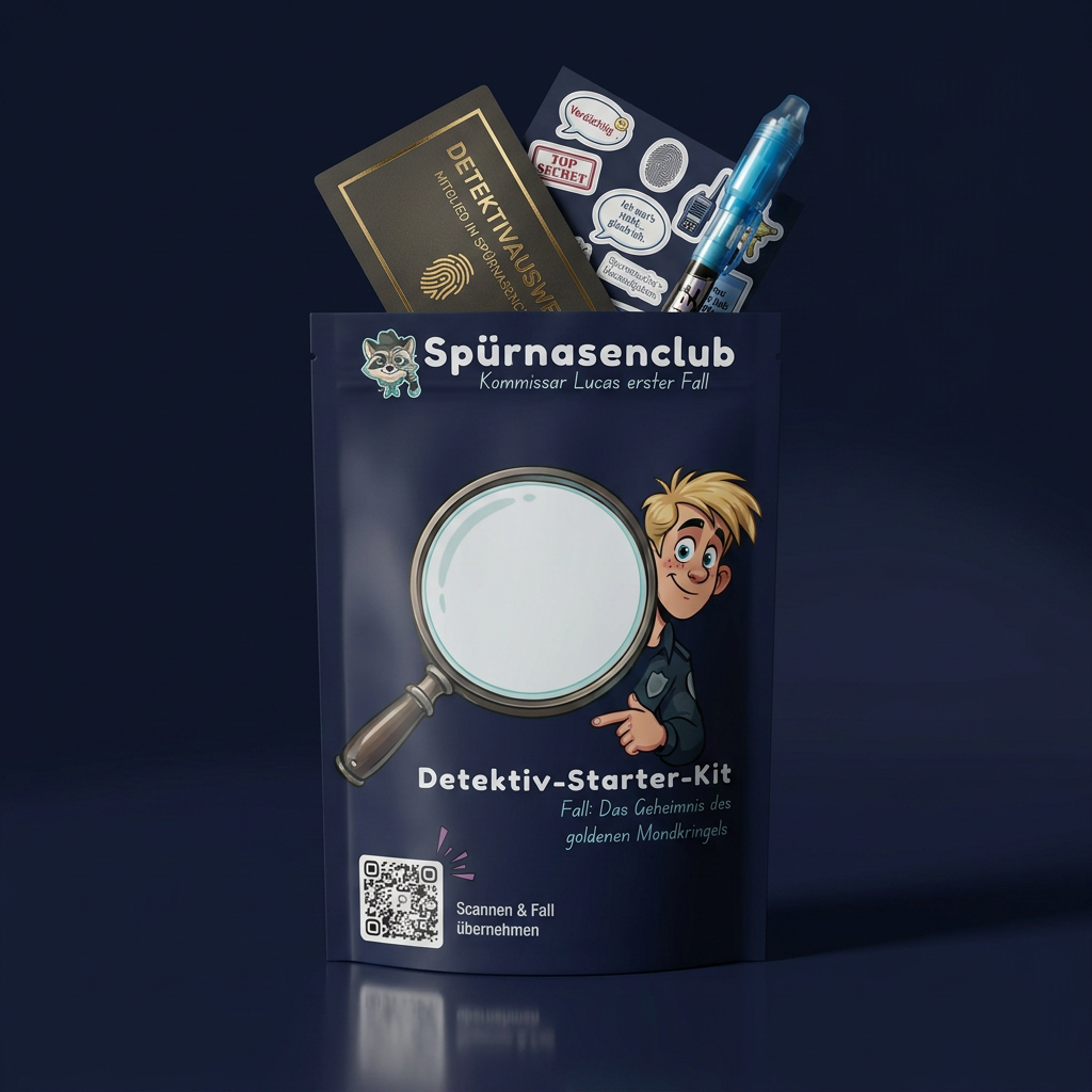 Detektiv-Starter-Kit (Standbeutel)